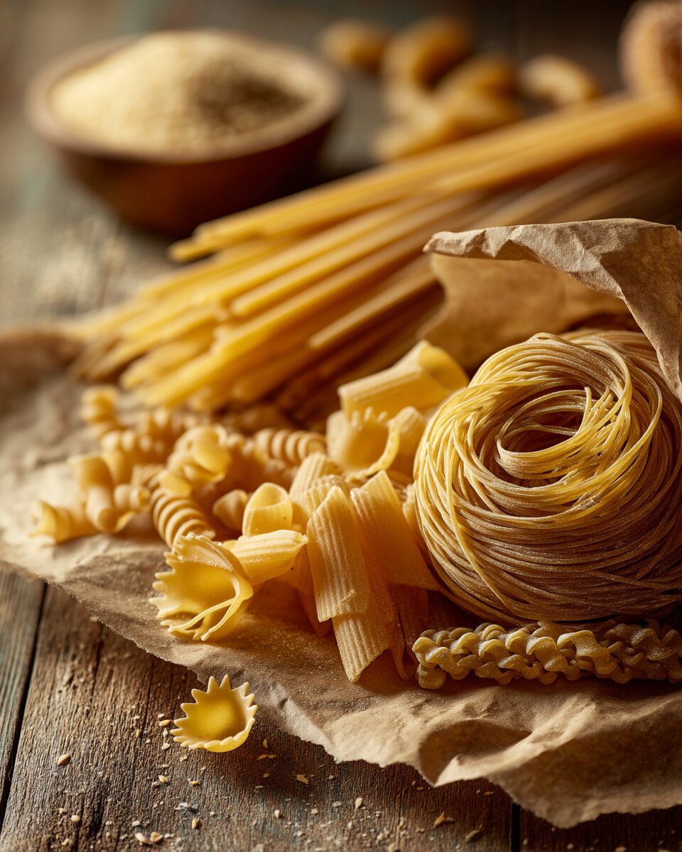 Choosing dried pasta