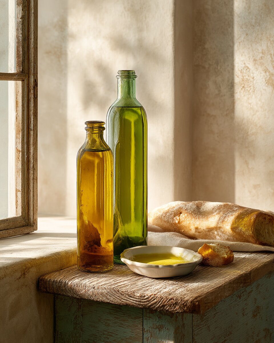 Olive oil: cooking, finishing, and the gap between
