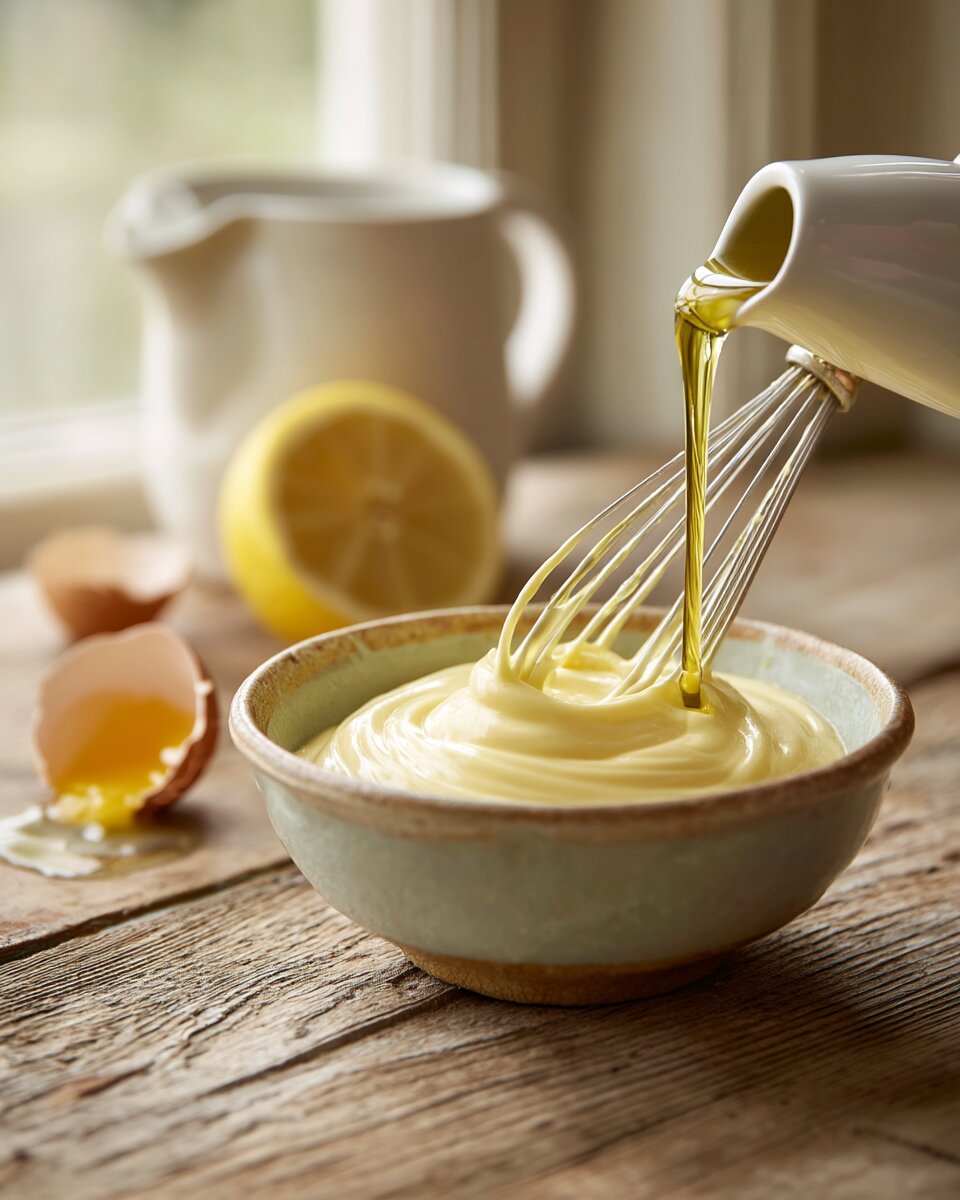 Building a stable emulsion