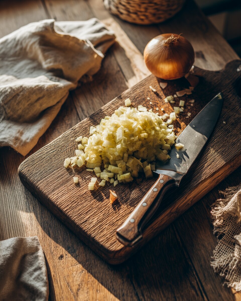 A useful set of knife cuts