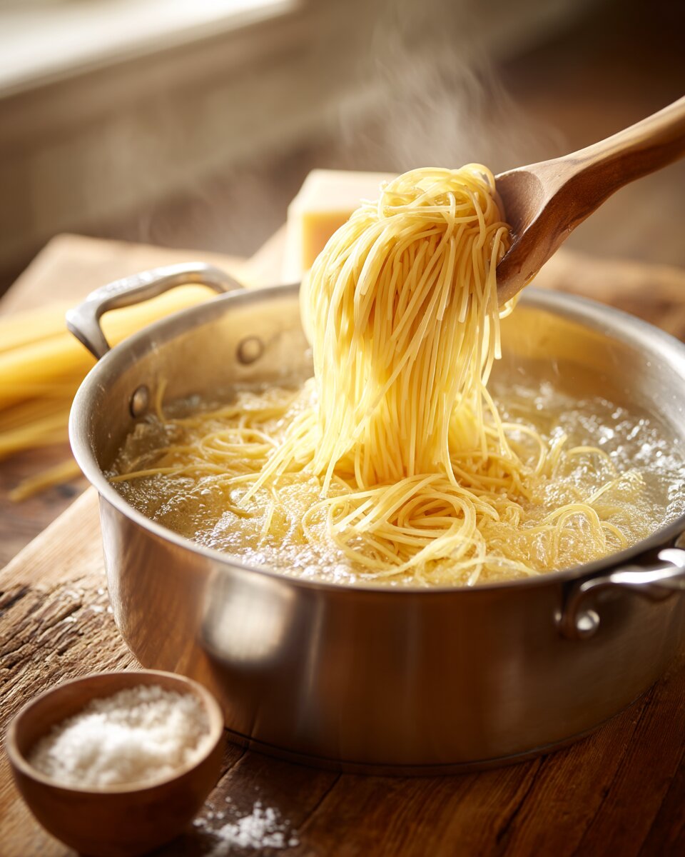 The pasta-water rule